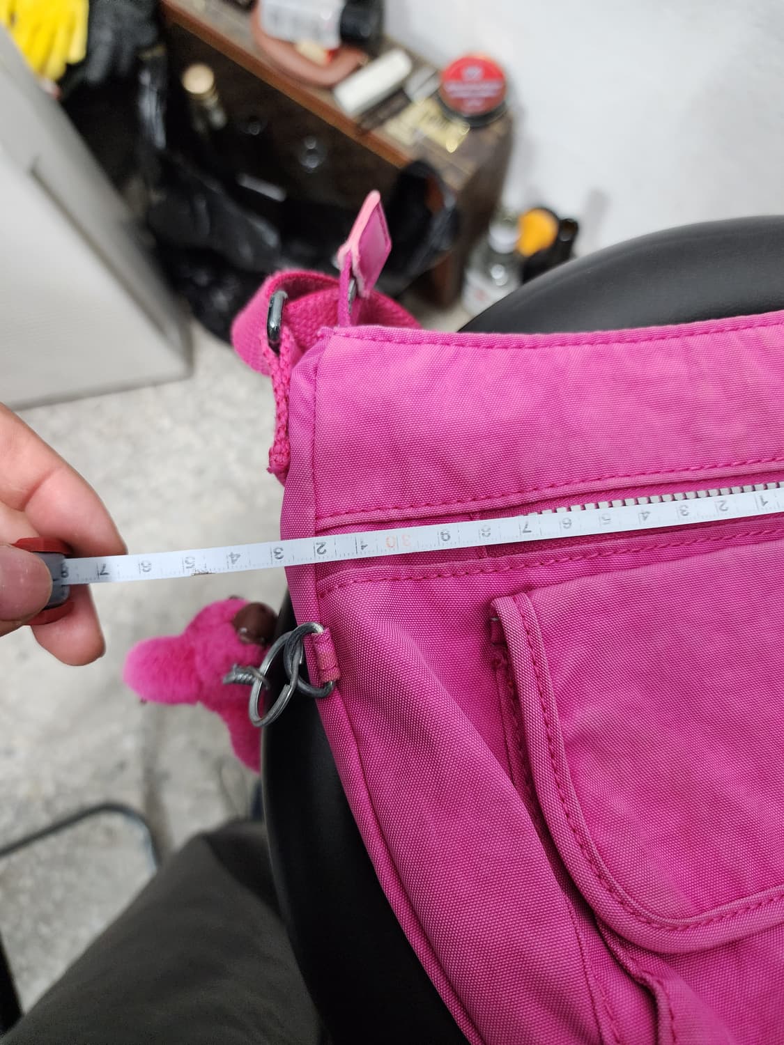 키플링 Y2K 핑크색 크로스백 가방  상품이미지7