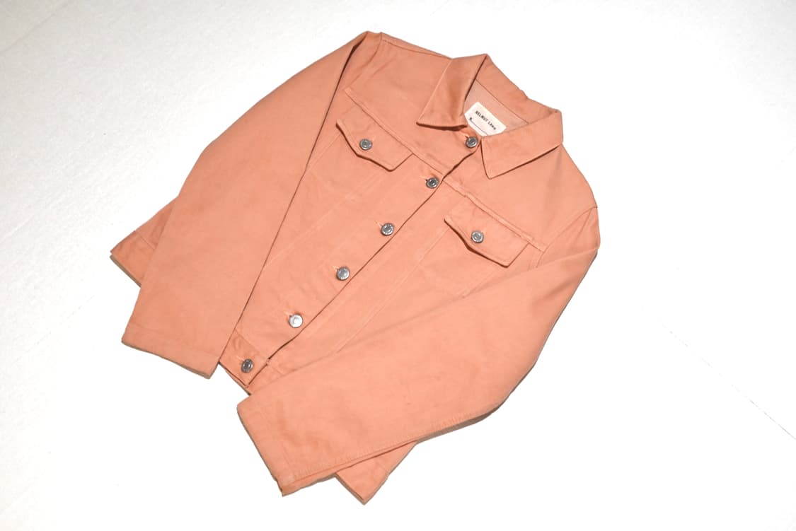 Helmut lang 2000s silk denim jacket 상품이미지1