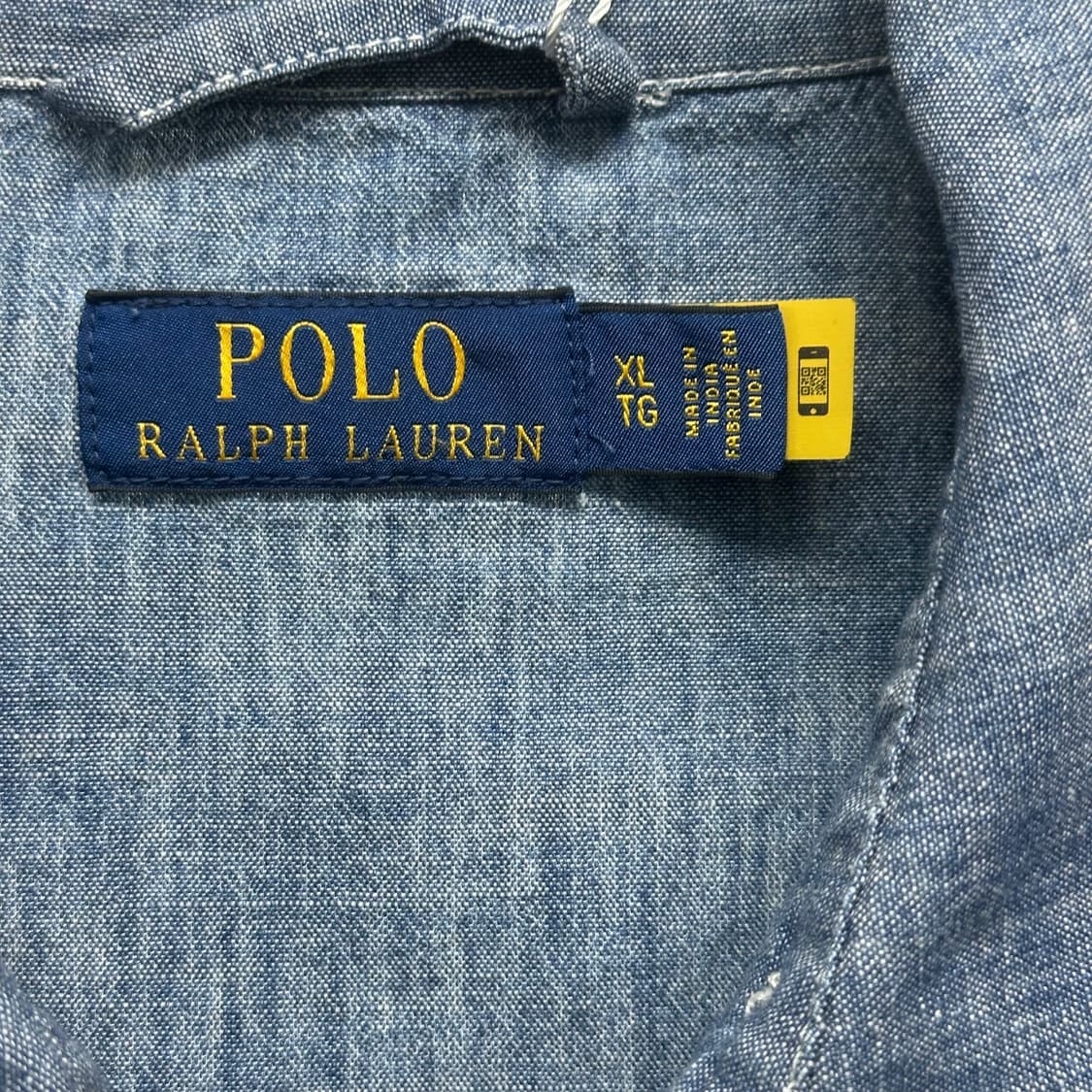 폴로 샴브레이 데님 스윙탑  상품이미지4