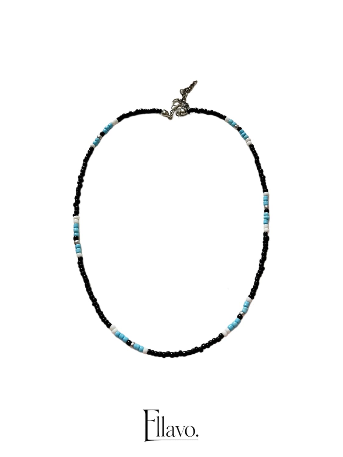 Ellavo Blue Tide Beads Necklace 상품이미지2