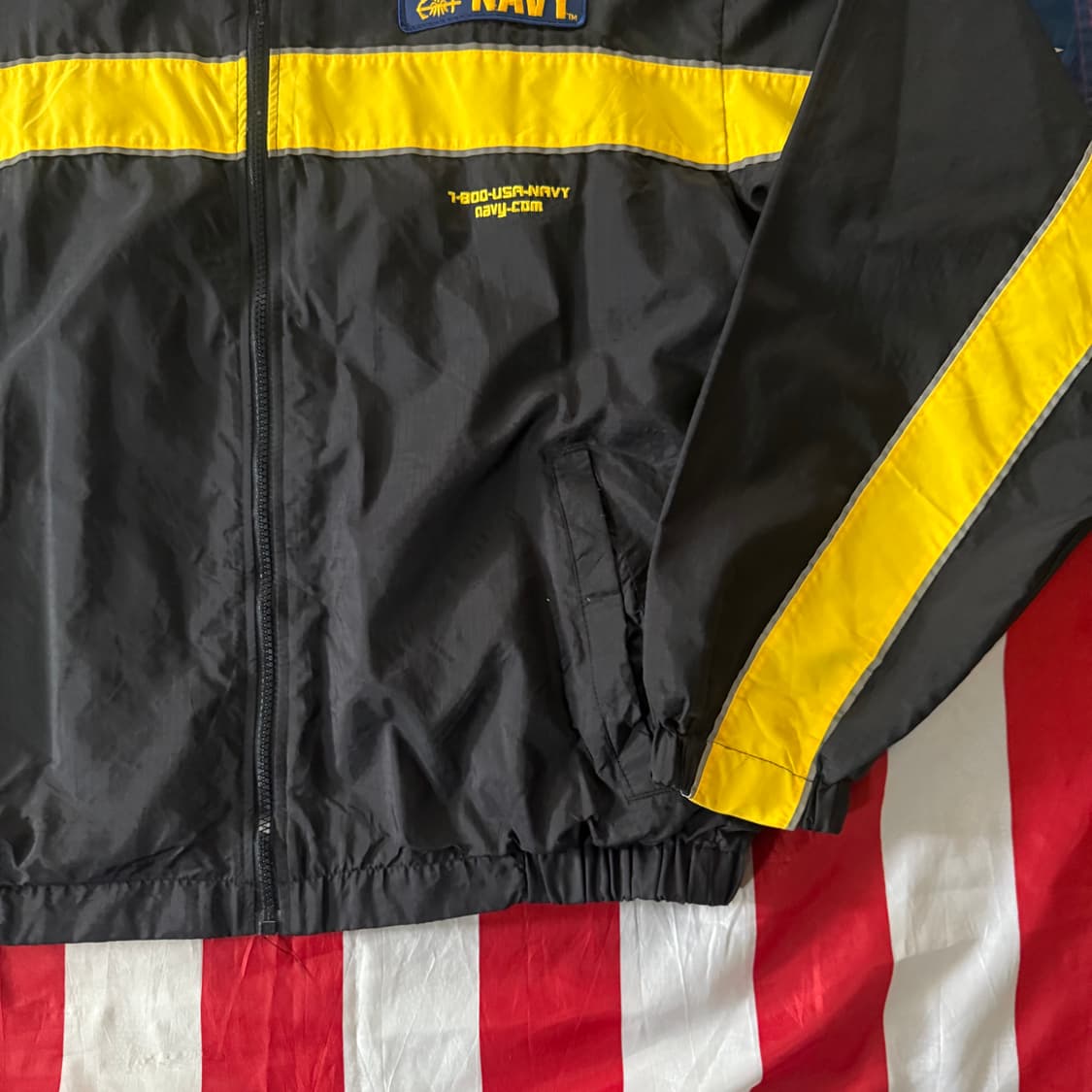 [M] 밀리터리 미 해군 NAVY 바람막이 자켓-8 상품이미지5