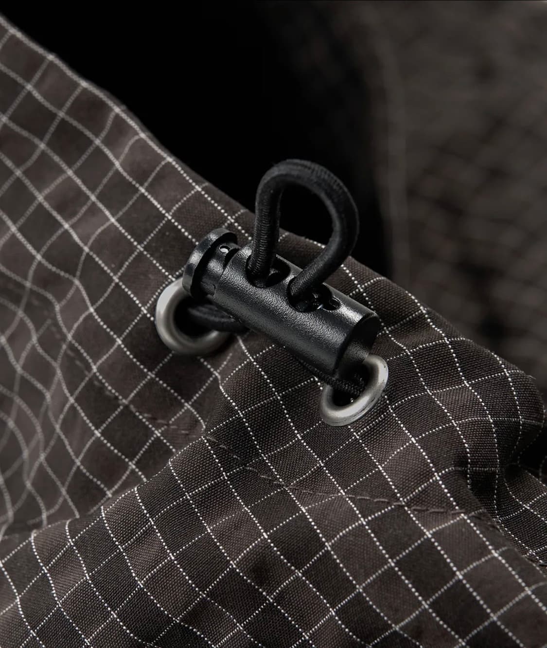 엑스컨테이너 스퀘어 체크 후드 바람막이 자켓 XL 상품이미지4