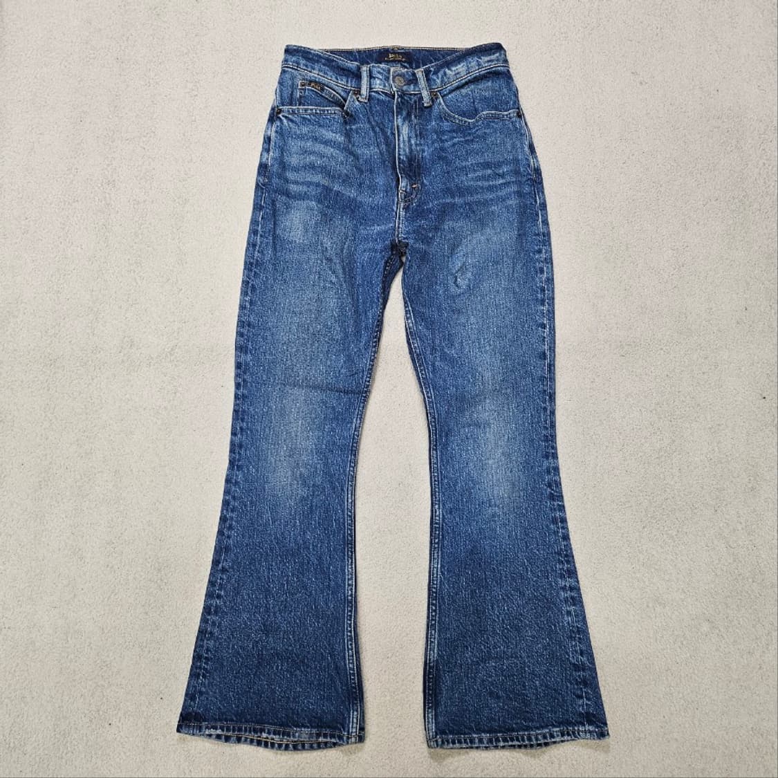 폴로 랄프 로렌 QR 플레어 데님 팬츠 26 상품이미지1