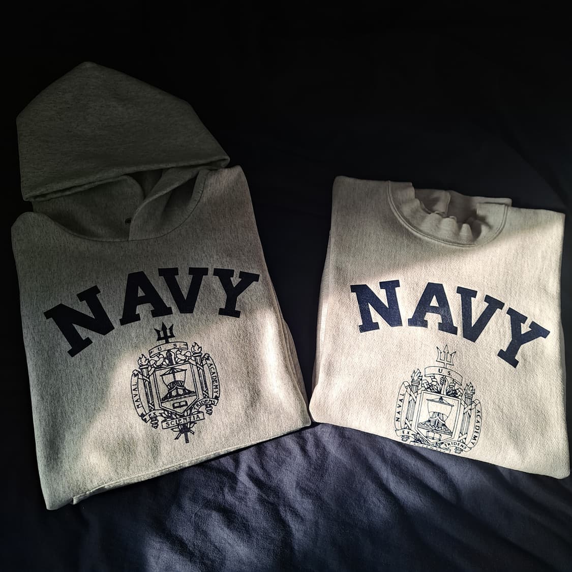 90s 미제 미해군사관학교 navy 리버스위브 후디 상품이미지10