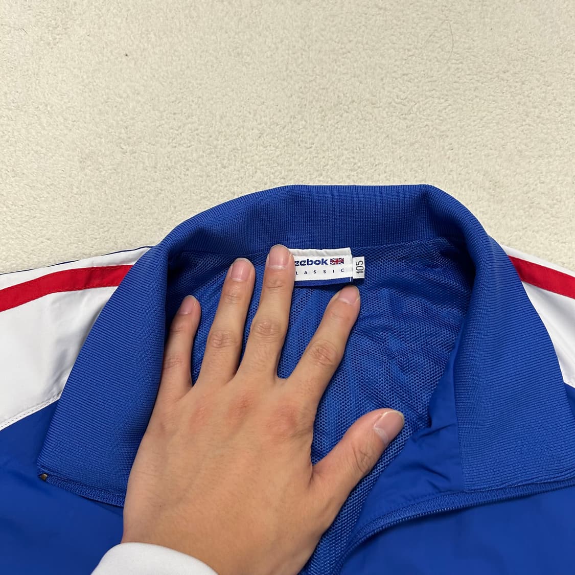 Reebok blue windbreaker 상품이미지6