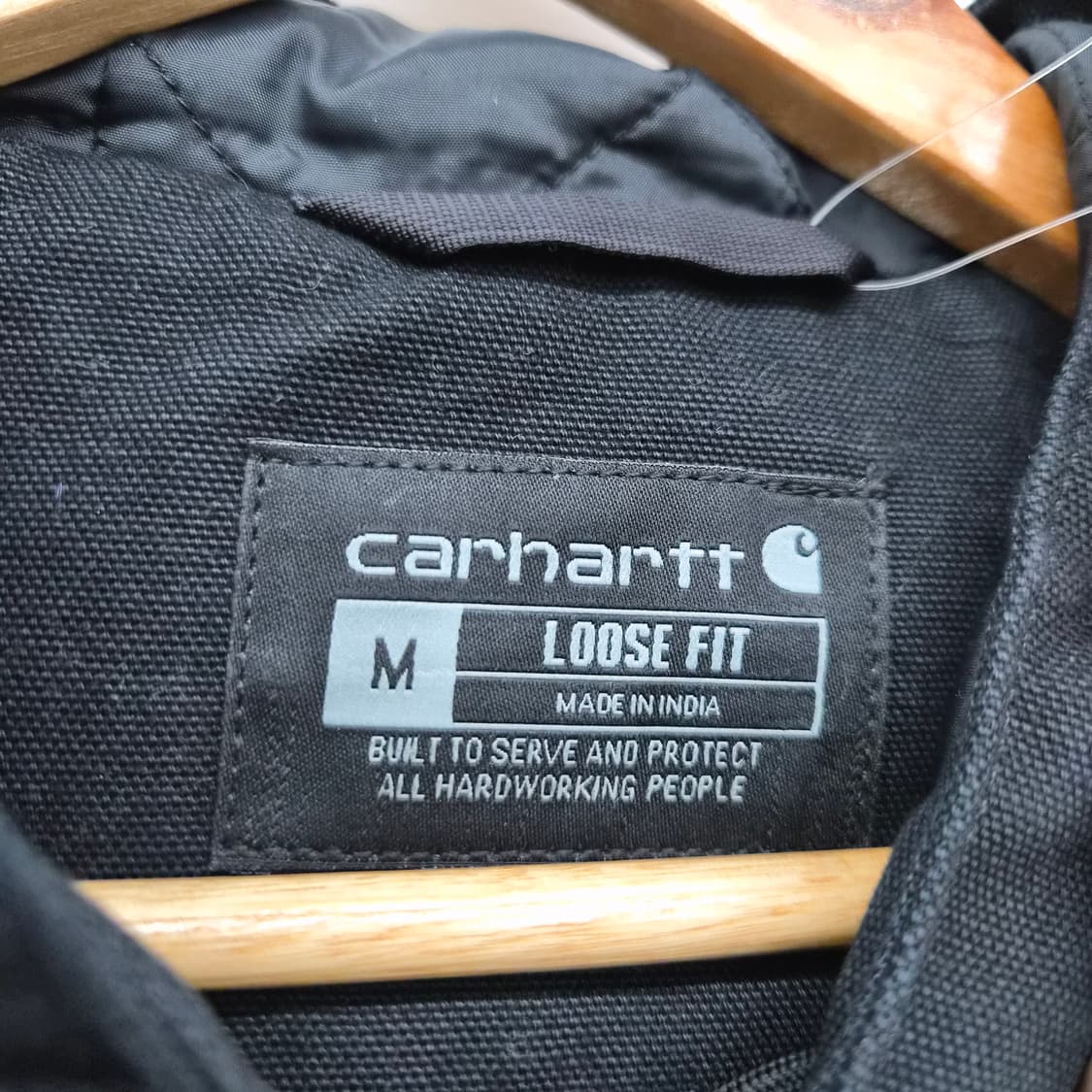 칼하트 블랙 후드 액티브 자켓 남녀공용 M 상품이미지5