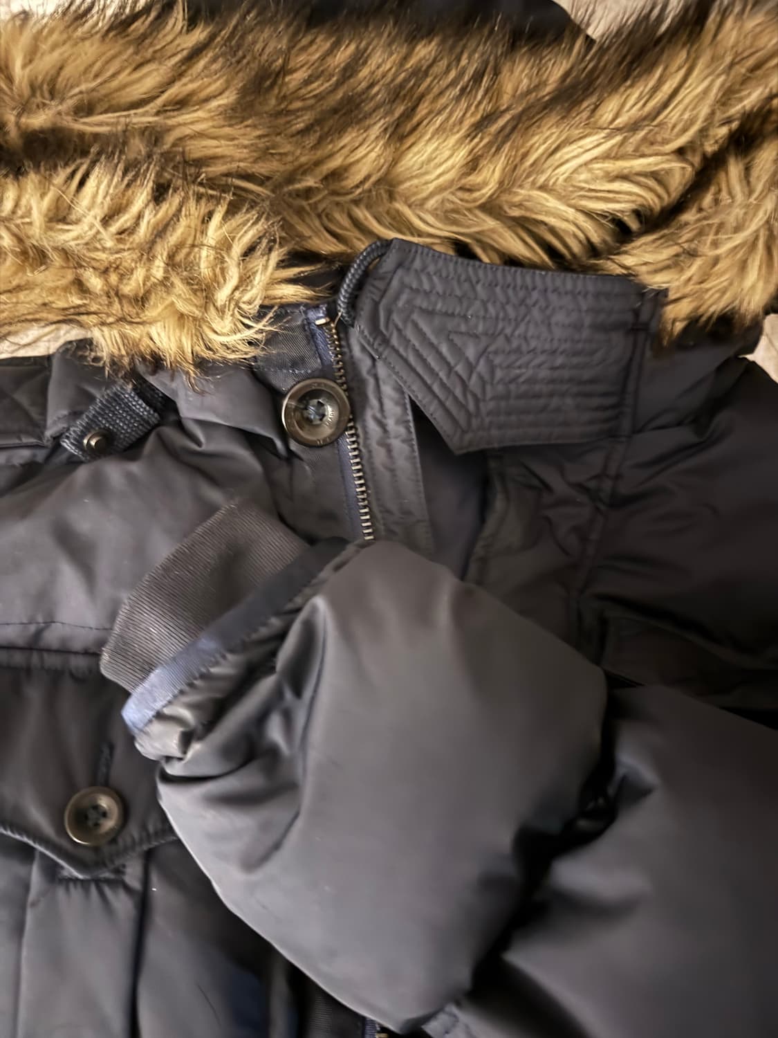 폴로 랄프로렌 네이비 봄버 패딩(95) 상품이미지3