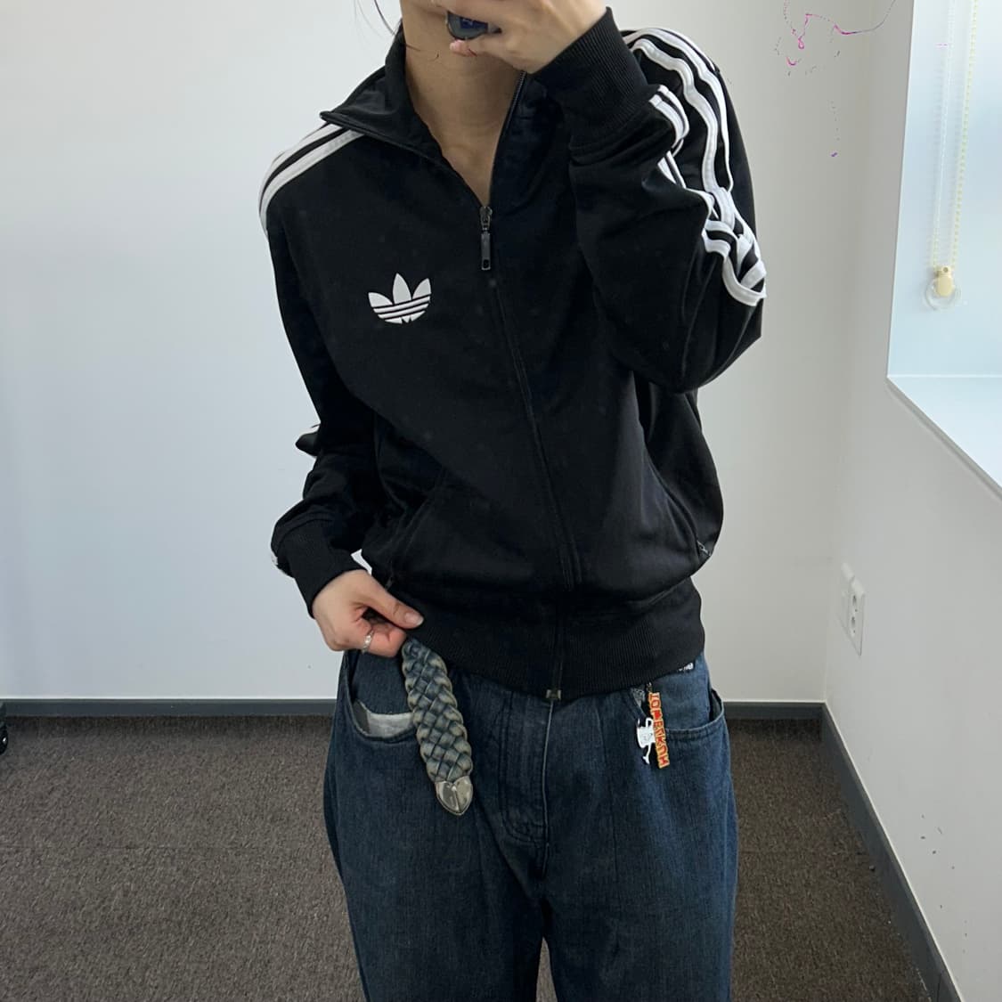 Adidas 아디다스 구파 블랙 져지 상품이미지2