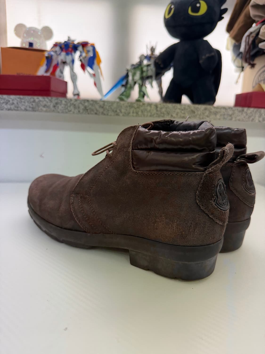 정품) 몽클레어 남성 스웨이드 부츠 워커 42 상품이미지6