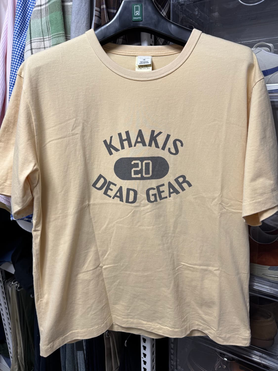 KHAKIS 카키스 기어 반팔티 L 상품이미지1