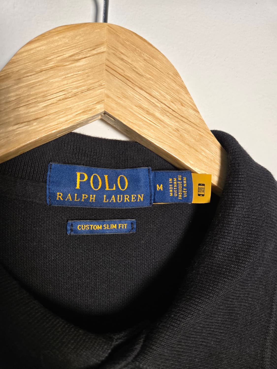 폴로 랄프로렌 블랙 반팔 카라티 M사이즈 상품이미지3