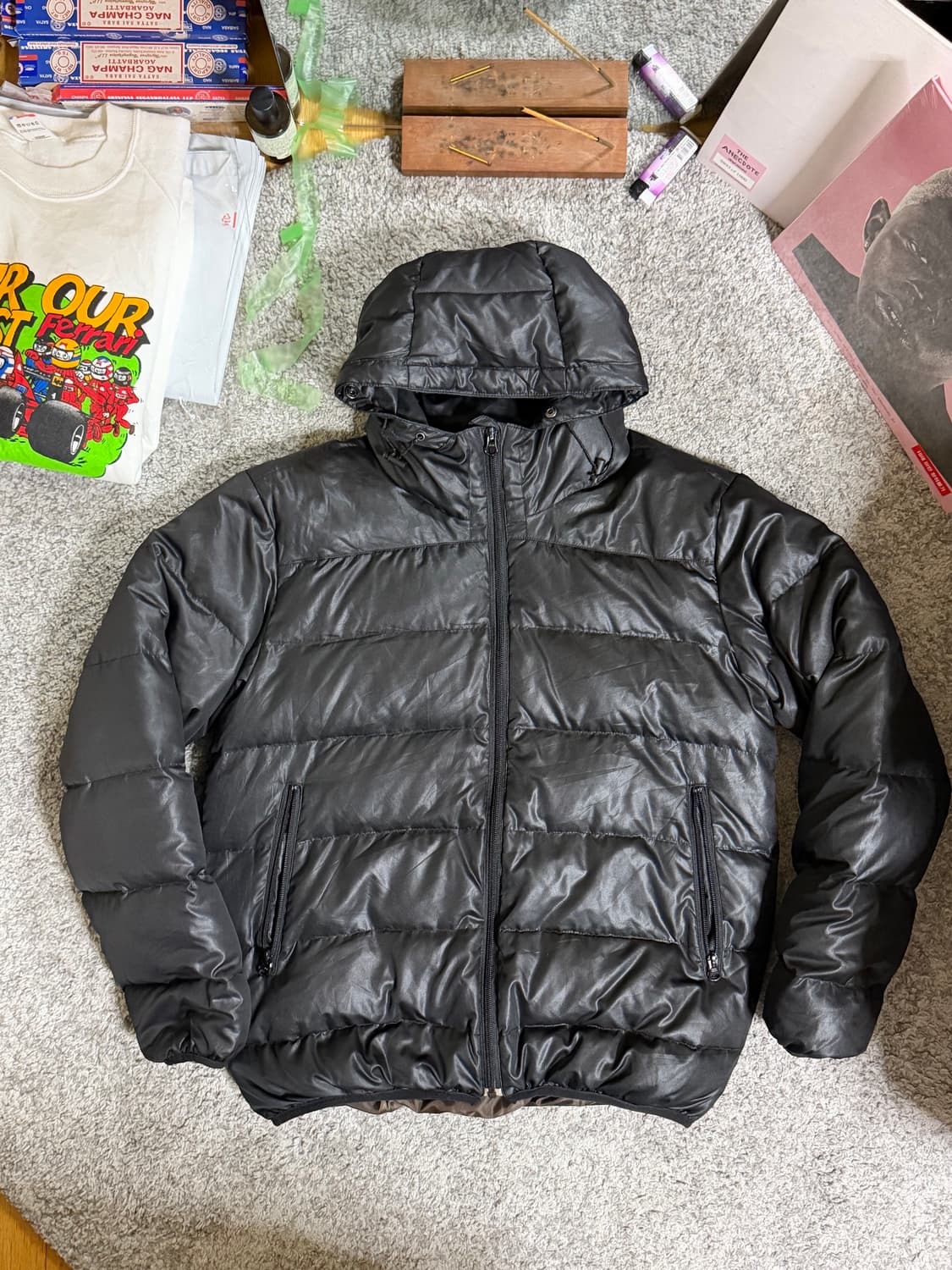 BEAMS 빔즈 덕다운 숏패딩 상품이미지1