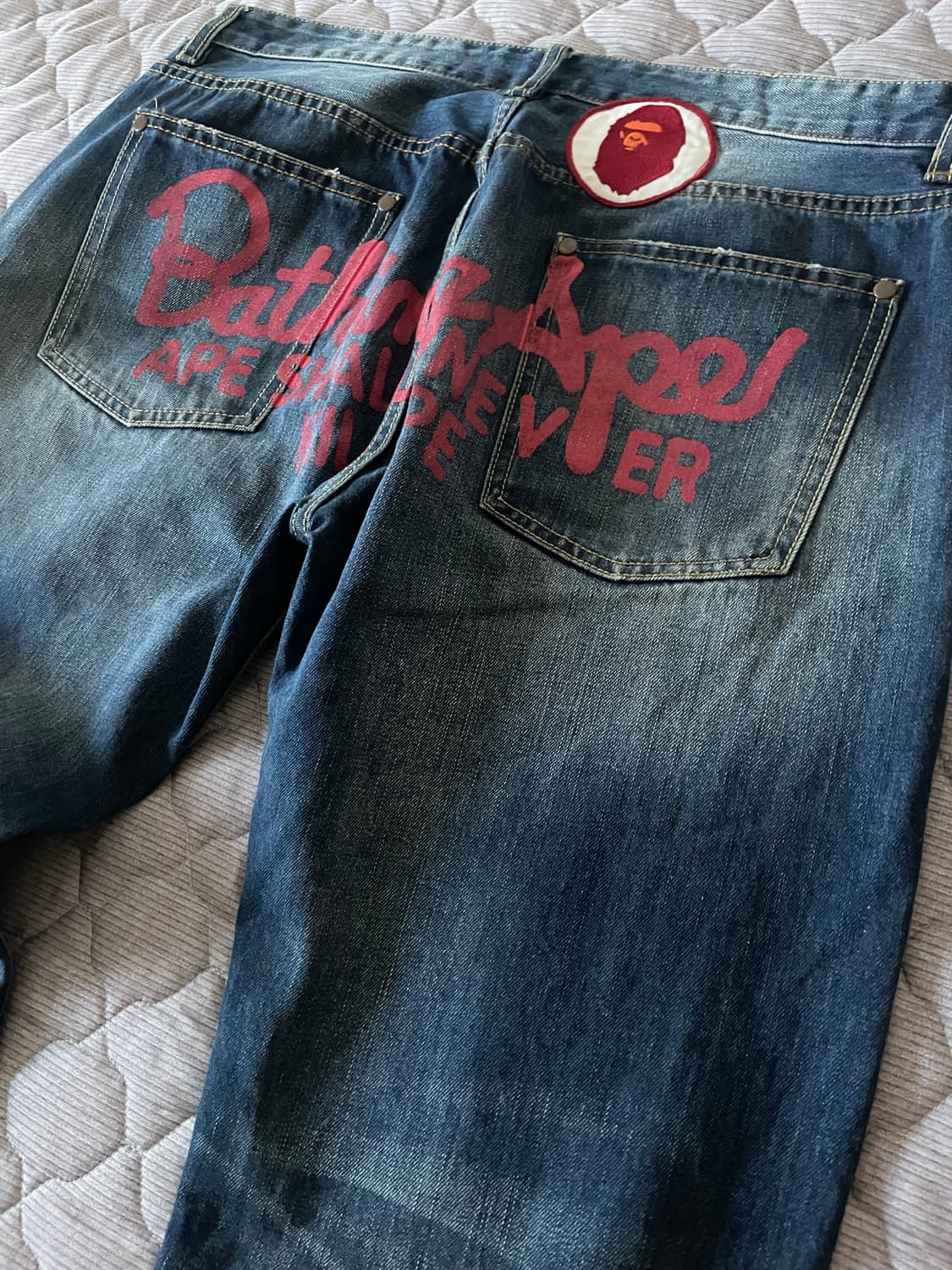 베이프 데님 팬츠 상품이미지2