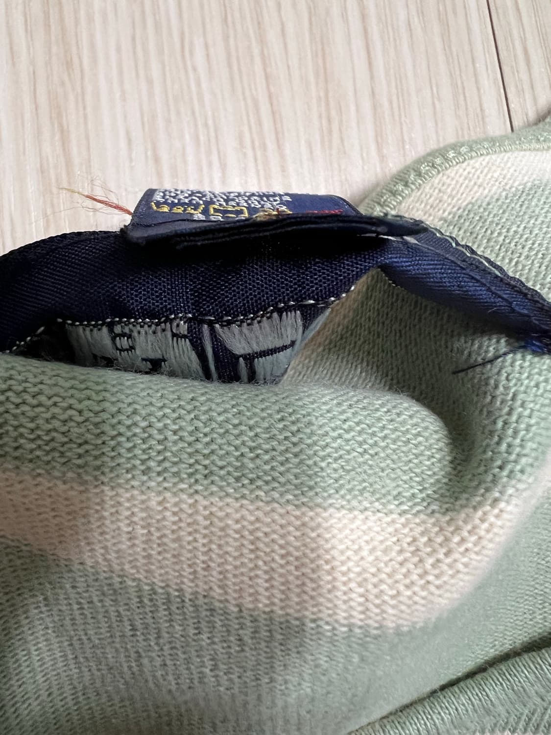 랄프로렌 피스타치오 스트라이프 여성반팔 상품이미지6