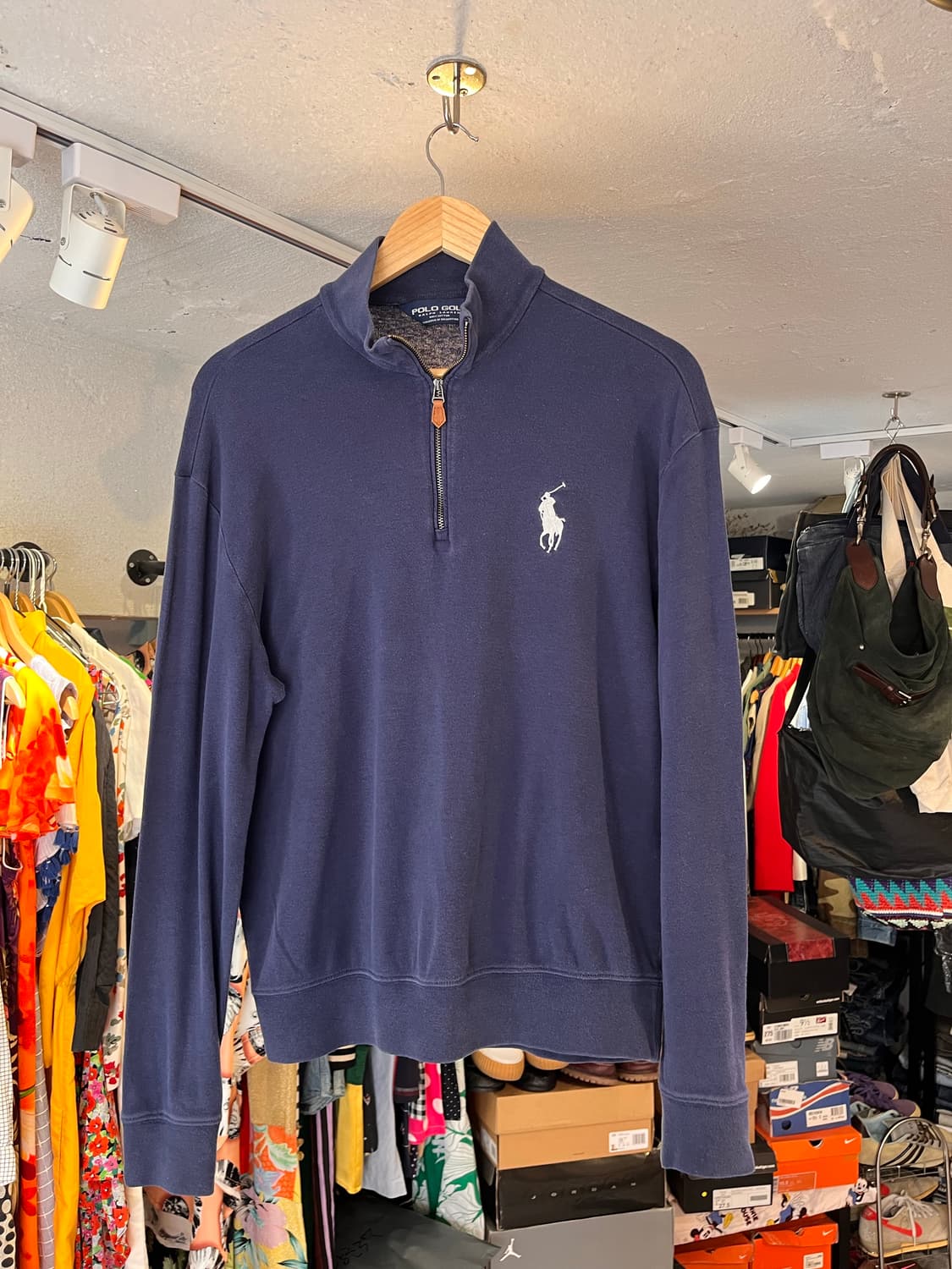 폴로 골프 하프집업 스웻셔츠 상품이미지2