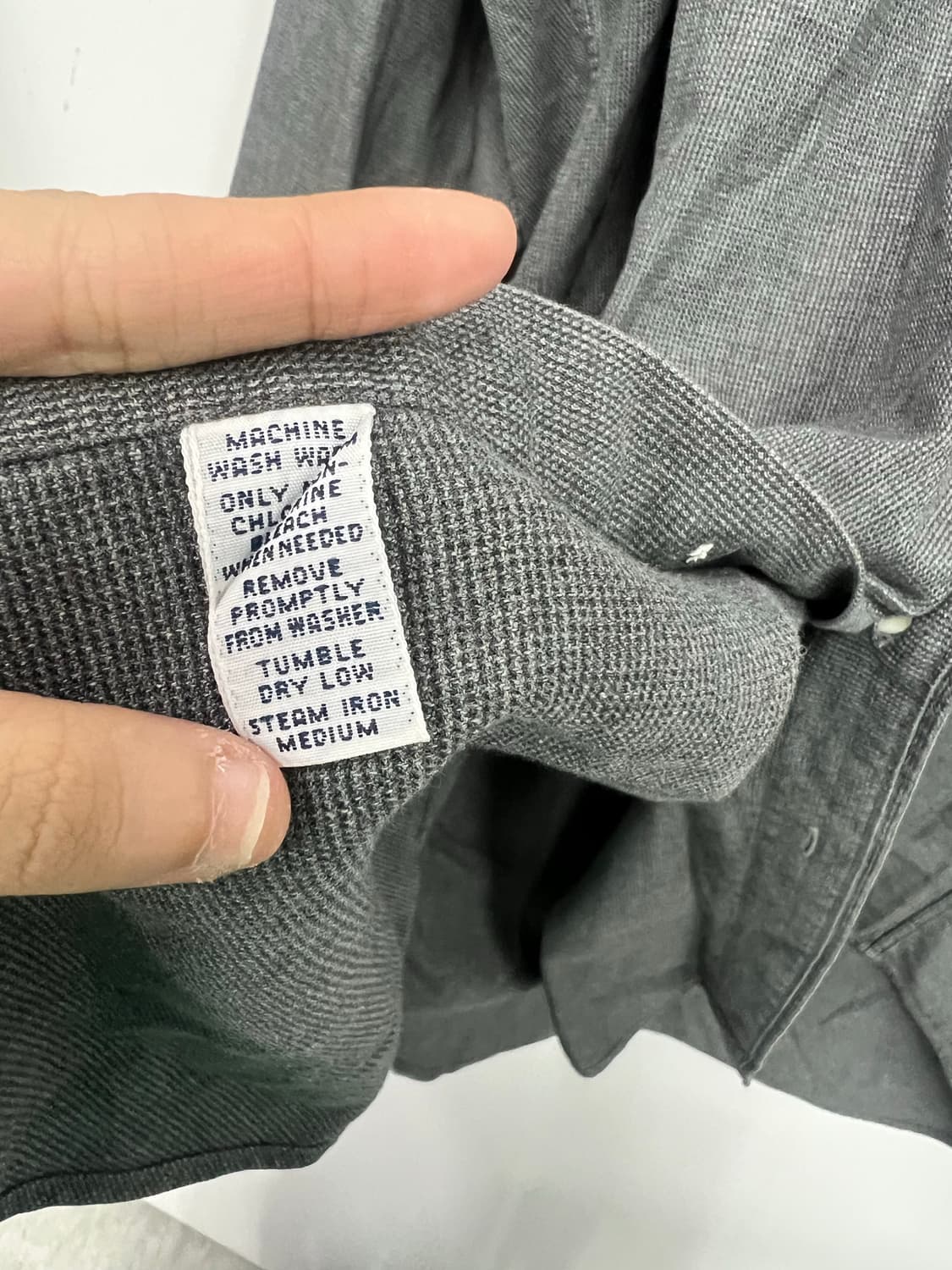 폴로 그레이 셔츠  상품이미지3