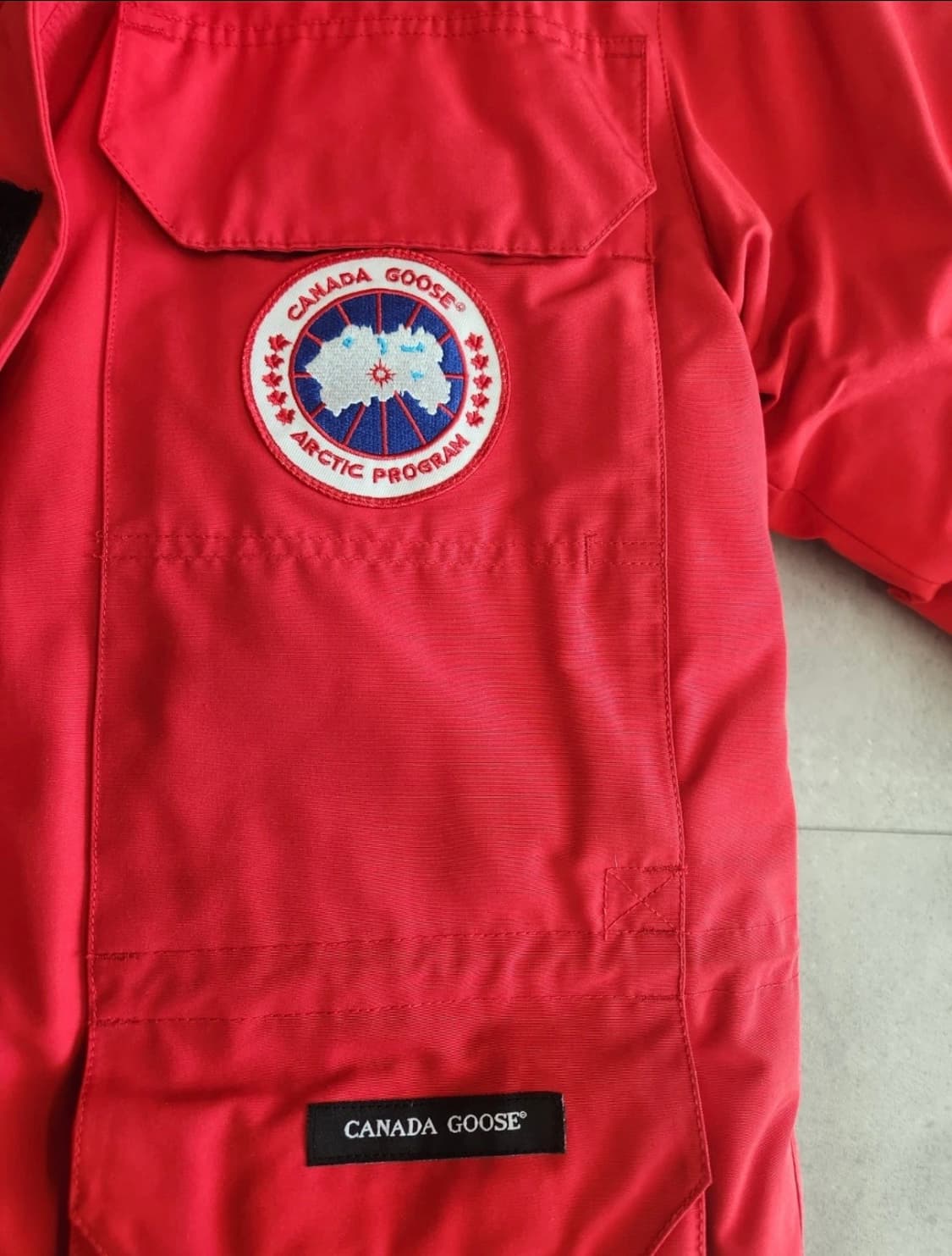 캐나다구스 익스페디션 패딩 레드 (95-100) 상품이미지2