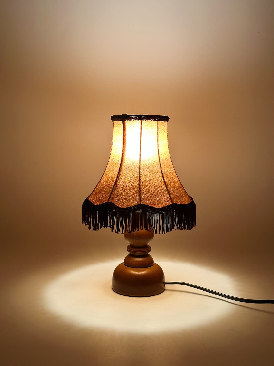 70’s 독일 VEB 빈티지 패브릭 테이블 조명 램프 레트로 앤틱 미드센 상품이미지4