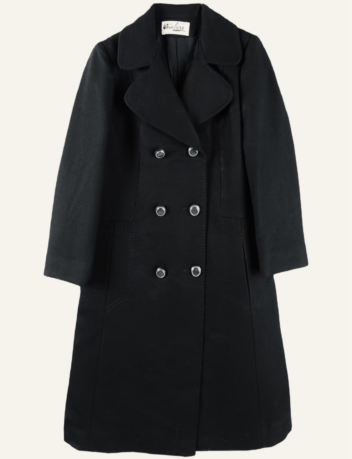 1960s 프랑스 빈티지 울 코트 pure new wool coat  상품이미지2