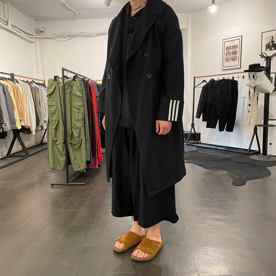 요지야마모토 Y-3 더블 코트 상품이미지4