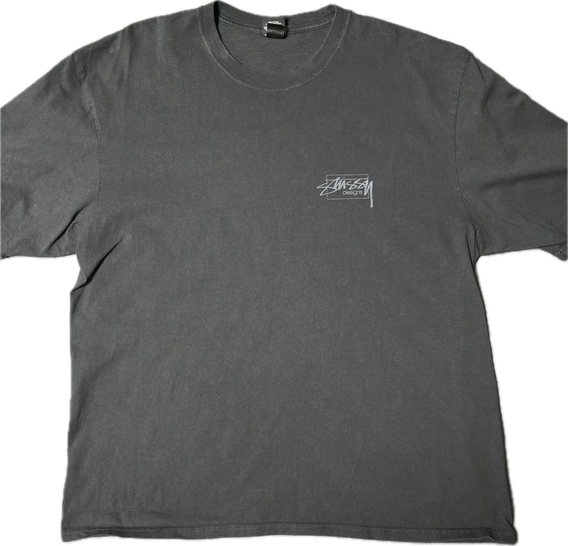 (크림 구매) 스투시 모던 에이지 피그먼트 다이드 티셔츠 블랙 상품이미지3