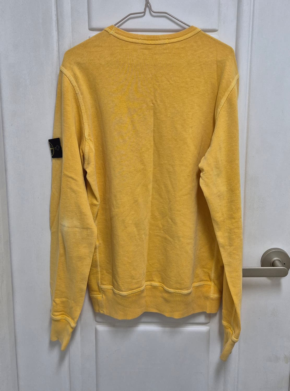 (정품) 스톤 아일랜드 머스타드 옐로우 맨투맨 S 상품이미지7