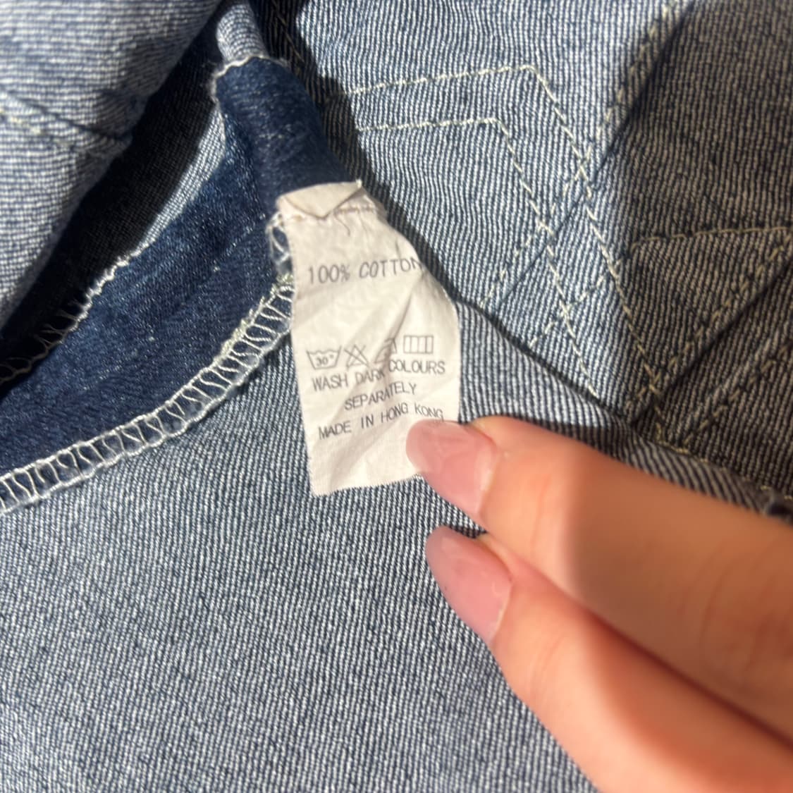 버튼 플리츠 데님 스커트 상품이미지3