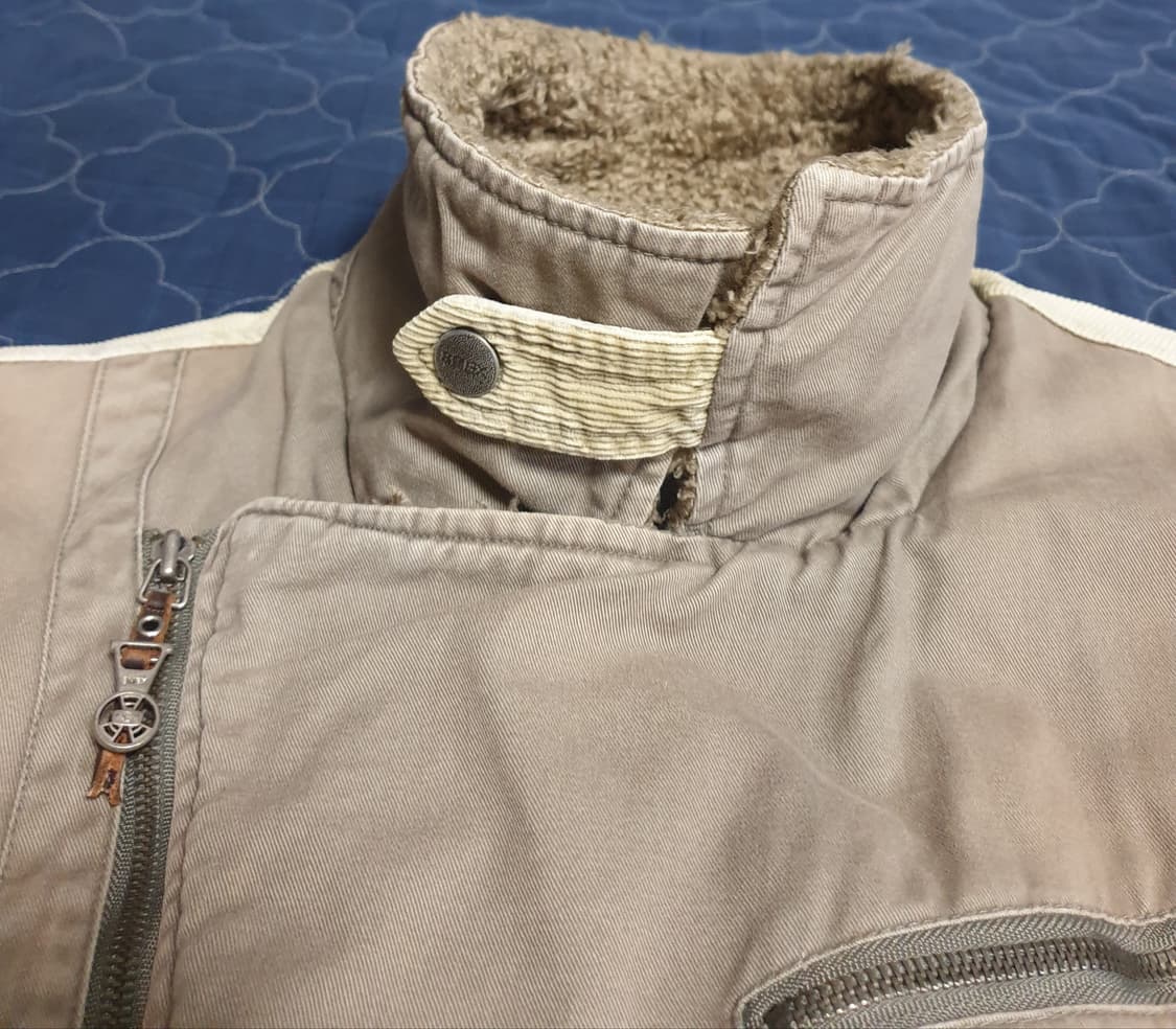 SMEX JEANS 밀리터리 코듀로이배색 쉐르파 유틸리티 코튼자켓 (L) 상품이미지6