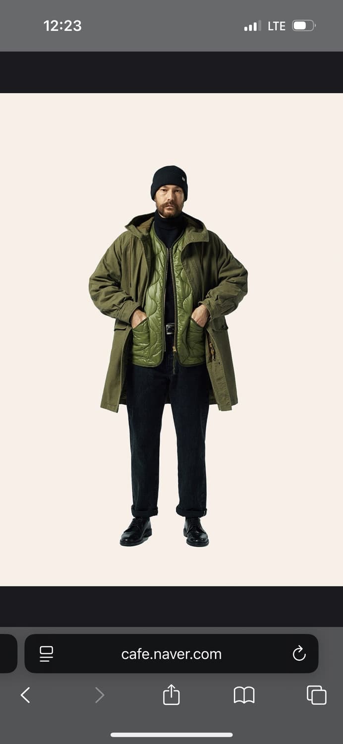 바스통 166 M65 피쉬테일 자켓(M) 상품이미지6