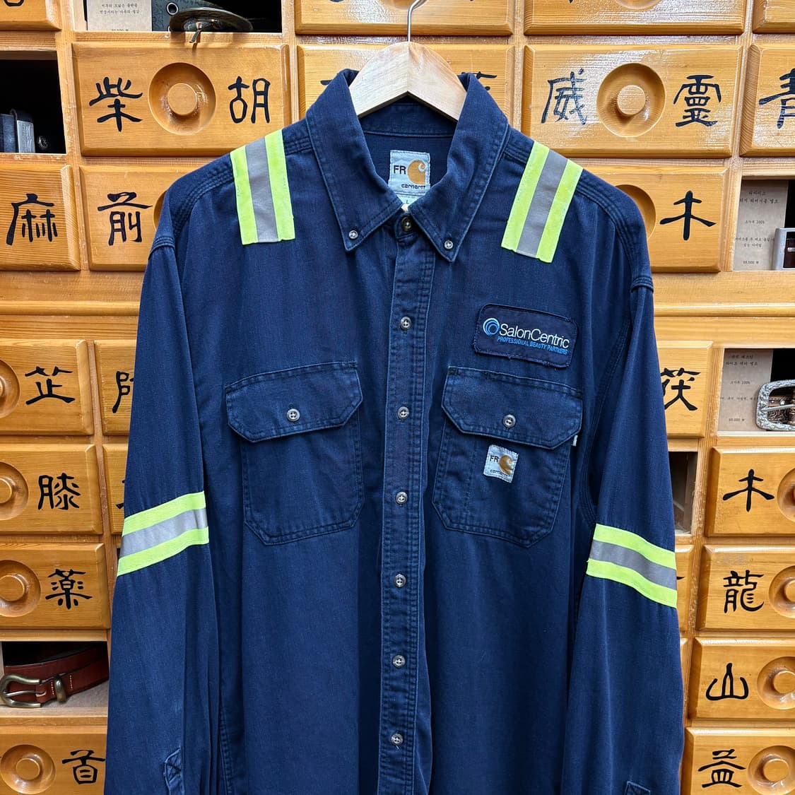 (L) 칼하트 FR 파이어맨 워크 셔츠 상품이미지2