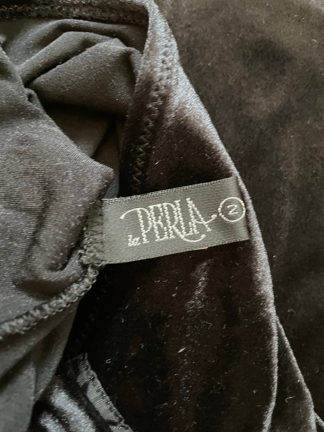 LA PERLA Velvet Open Back Bodysuit M 상품이미지5