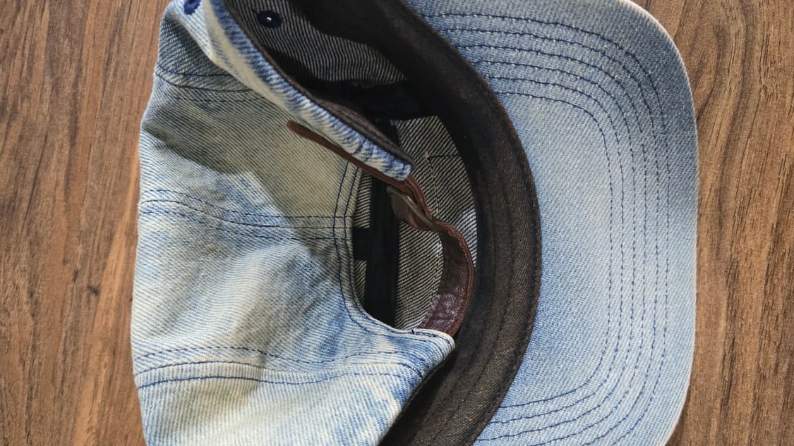 슈프림 24ss 워시드 치노 트윌 캠프캡 더티 인디고 상품이미지3