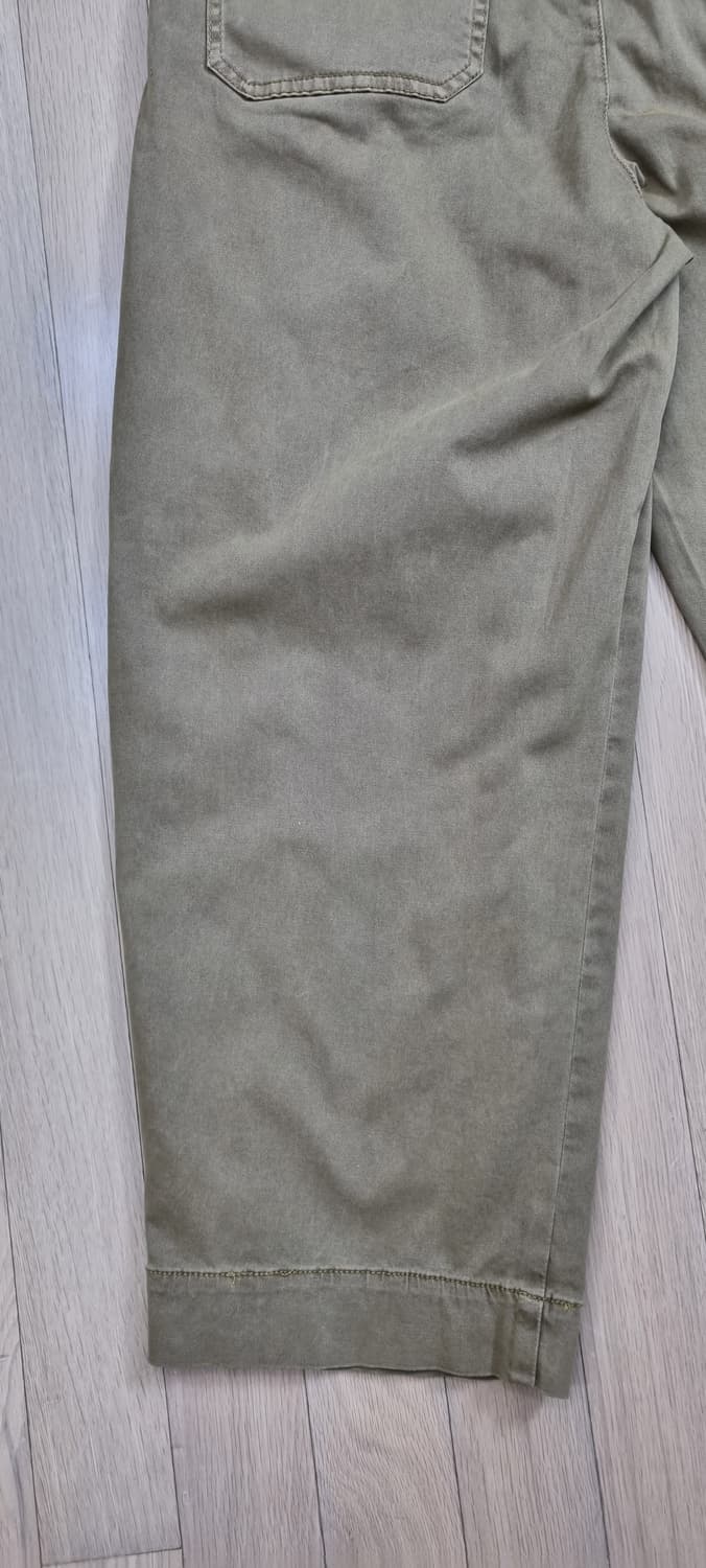 RIPEN 피그먼트 하프 밴딩 와이드 팬츠 L _ 남성 상품이미지7