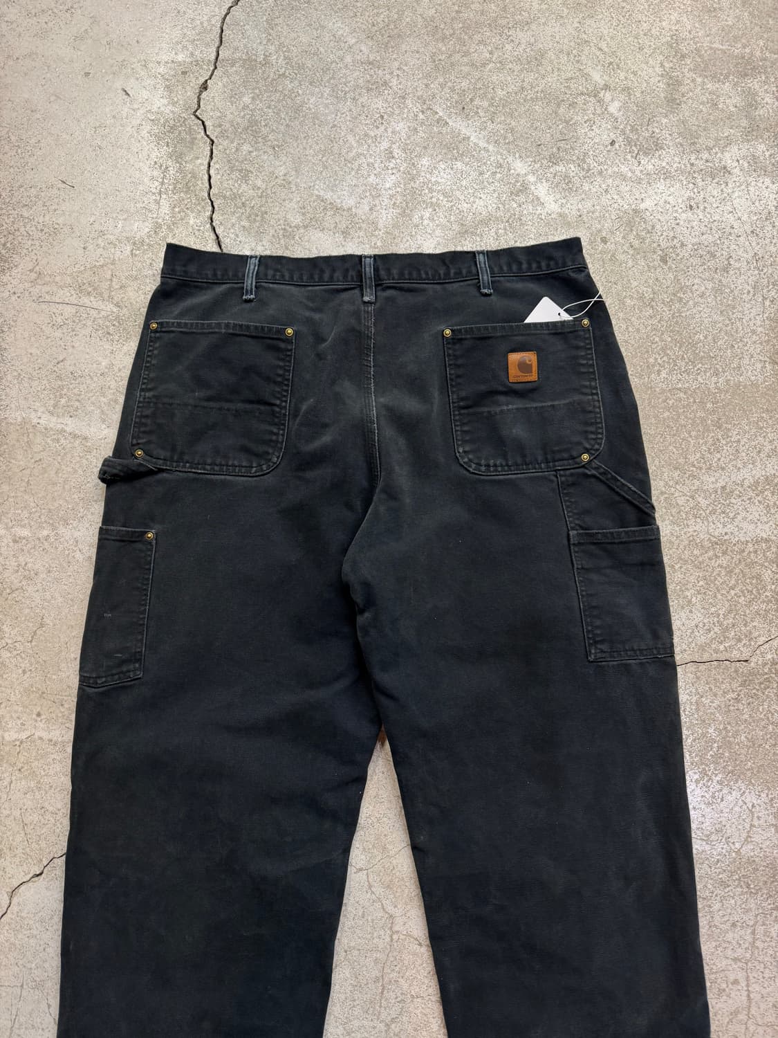칼하트 B136 BLK 더블니 워크팬츠 상품이미지5