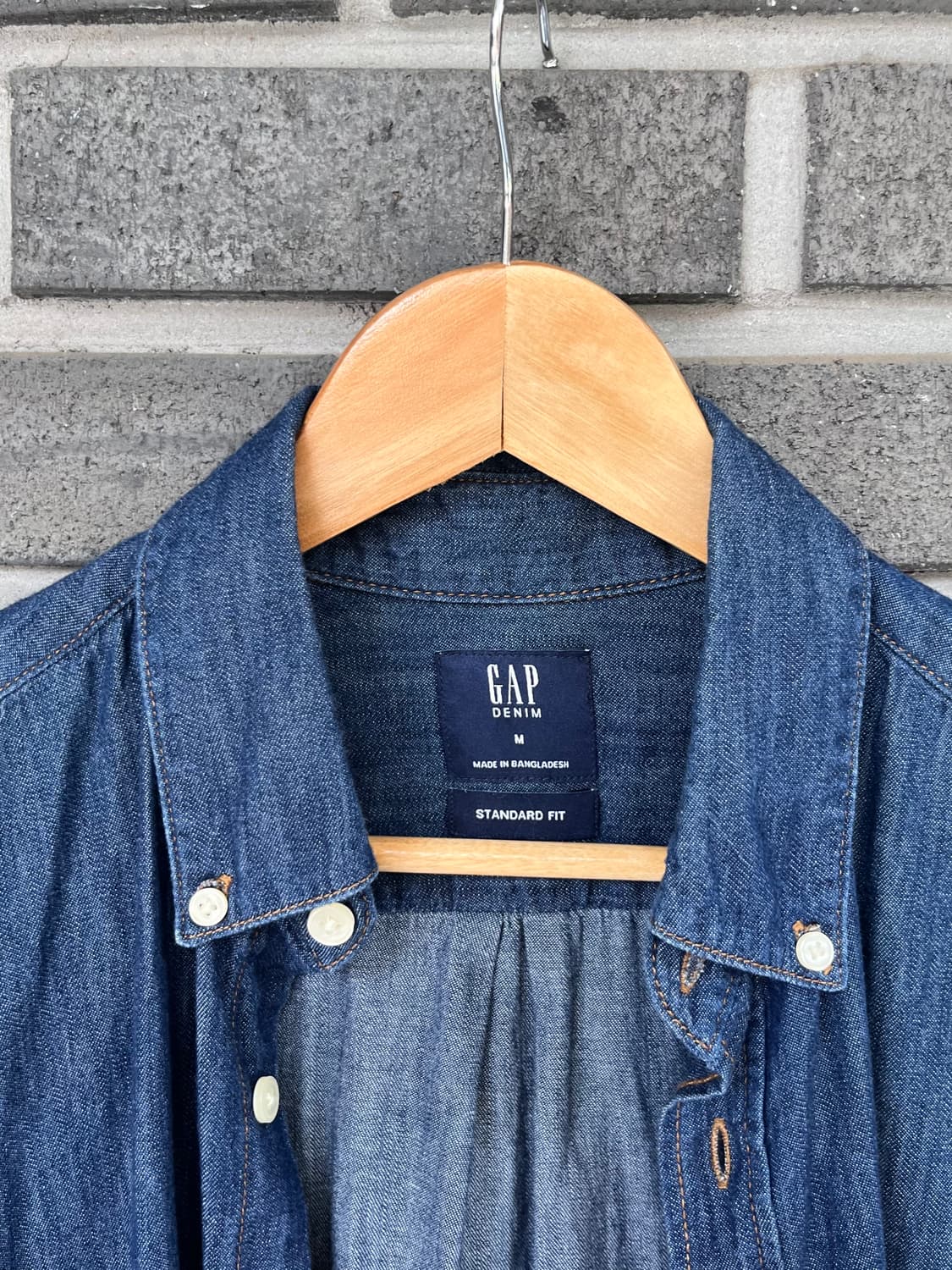 GAP 갭 데님 셔츠 상품이미지3
