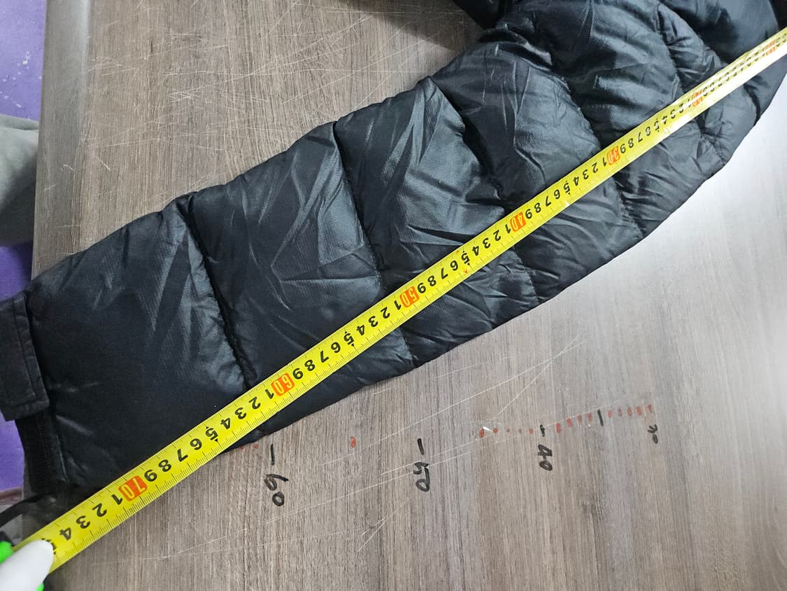 노스페이스 700 블랙 구스다운 눕시 패딩 85 상품이미지6