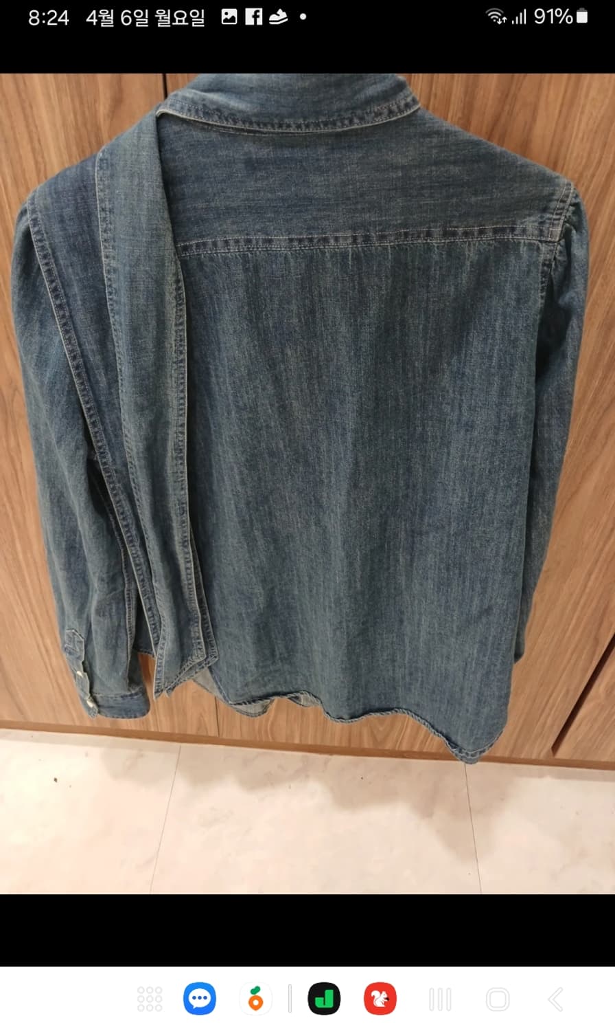 랄프로렌 리본타이 청 데님 자켓 상품이미지2