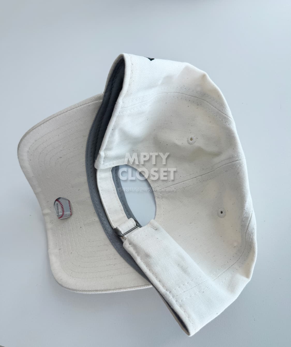 뉴에라 뉴욕양키즈 9Forty 언컨스트럭쳐드 헤링본 볼캡 상품이미지7