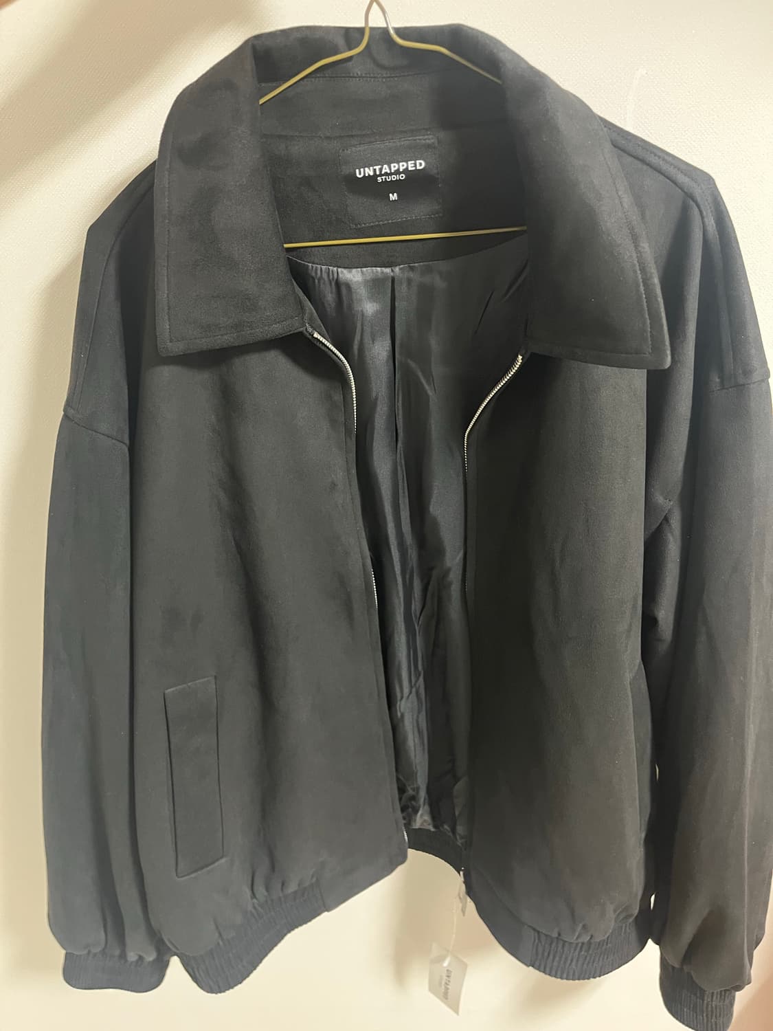 스웨이드 블루종 자켓 상품이미지1