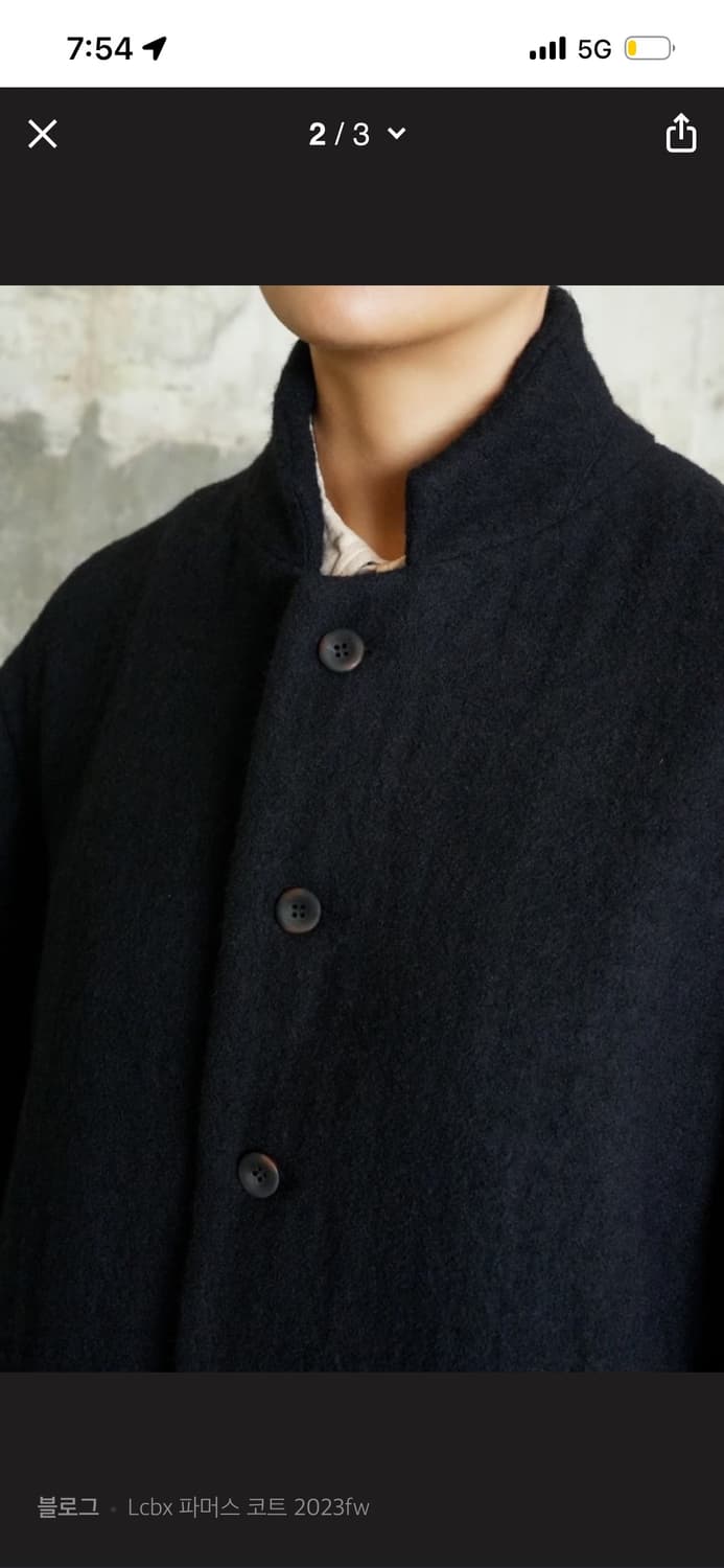 lcbx 23fw 파머스 코트 1사이즈 상품이미지2