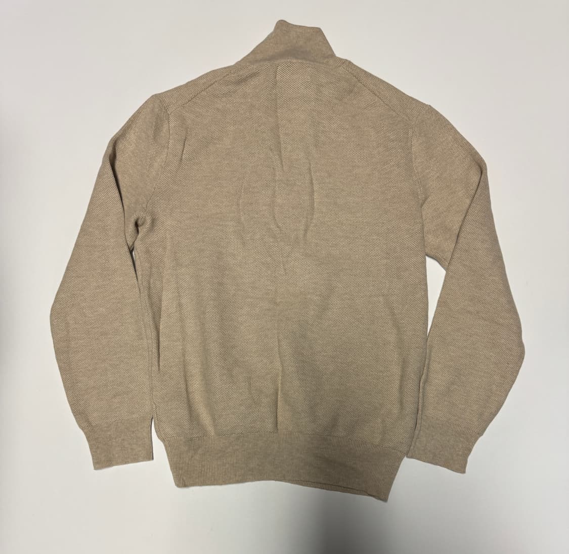 여성 폴로 랄프로렌 피마 코튼 와플 반집업 니트 S 상품이미지2