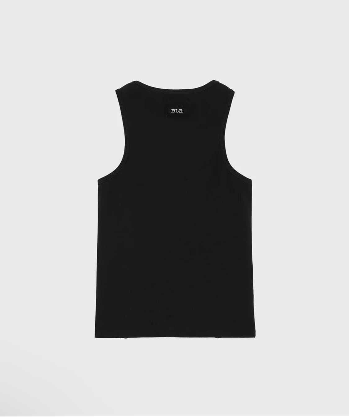 BLR 비엘알 블랙 민소매 슬리브리스 나시 블랙 L 상품이미지3