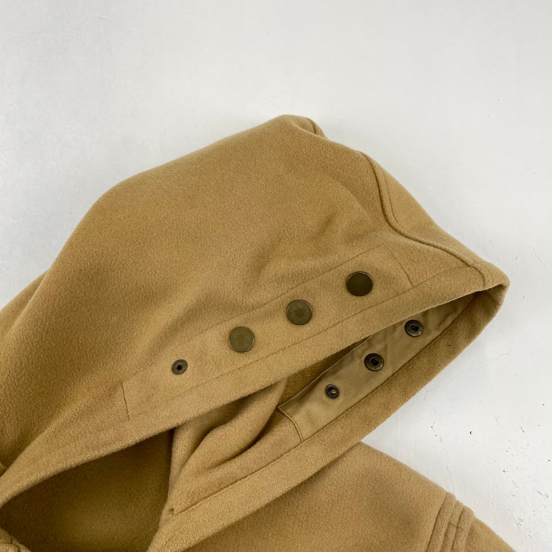 90s 폴로 카멜 모직 더플 코트 (105) 상품이미지6