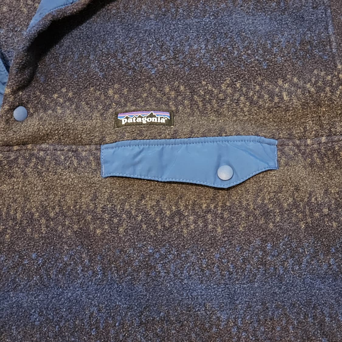 20FW 파타고니아 신칠라 스냅-T 네이비/블루 니카라과 상품이미지2