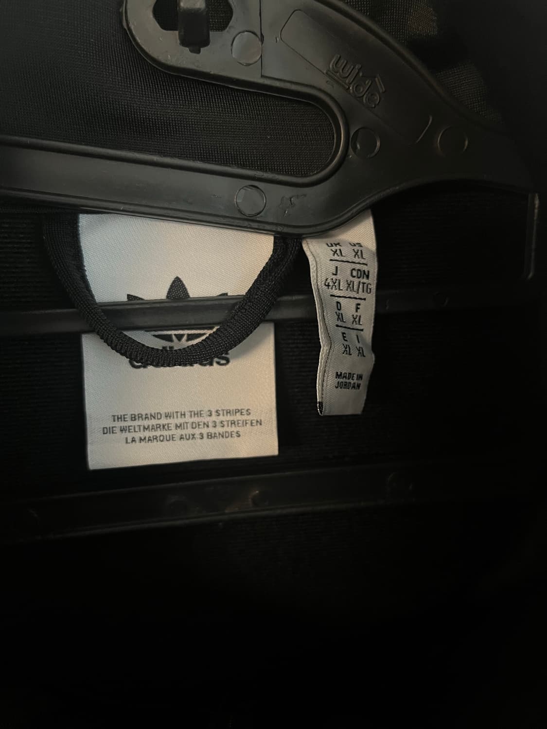 [실측:2XL,3XL] 아디다스 파이어버드 져지 블랙 상품이미지4