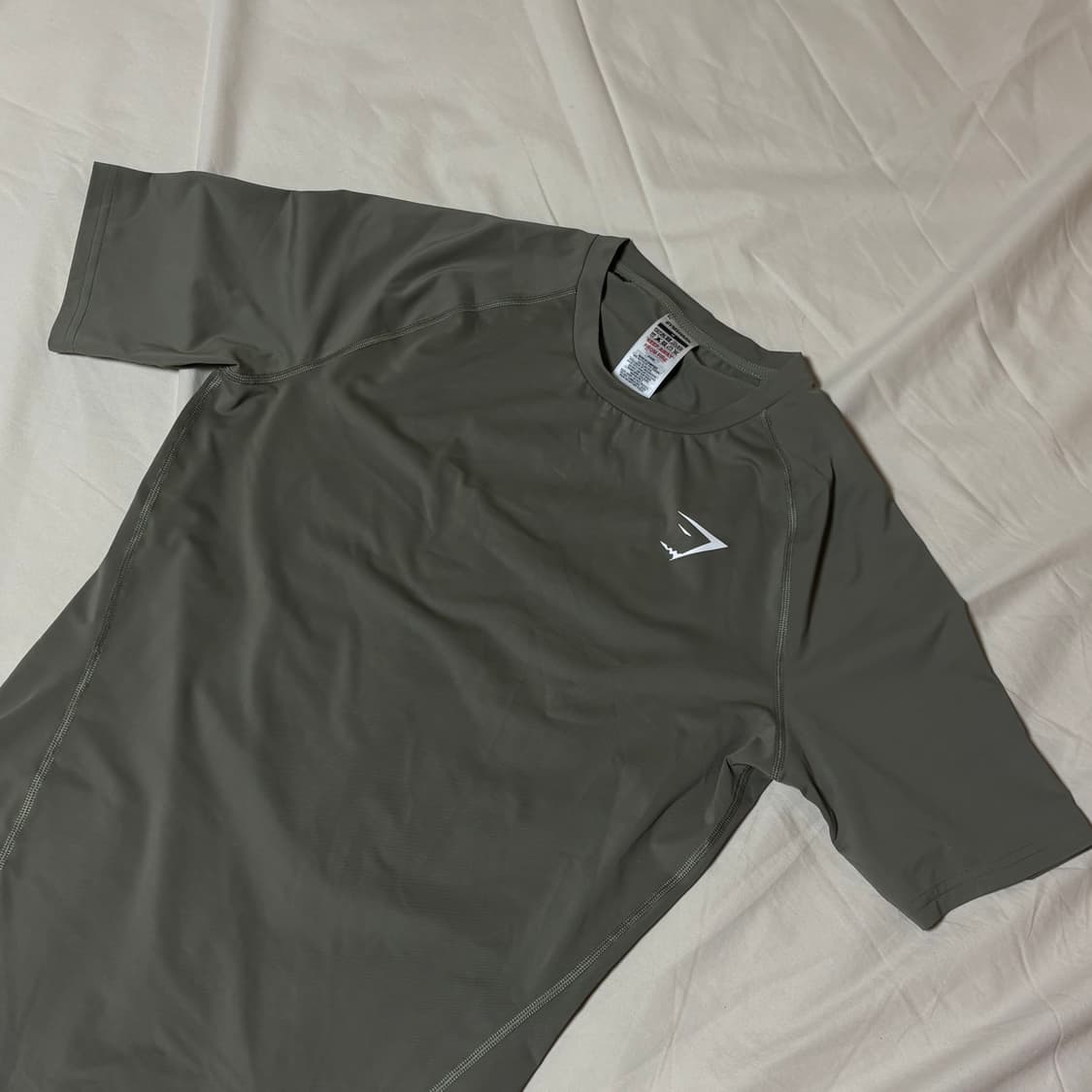 [M] 짐샤크 컴프레션 티셔츠 카키 상품이미지2