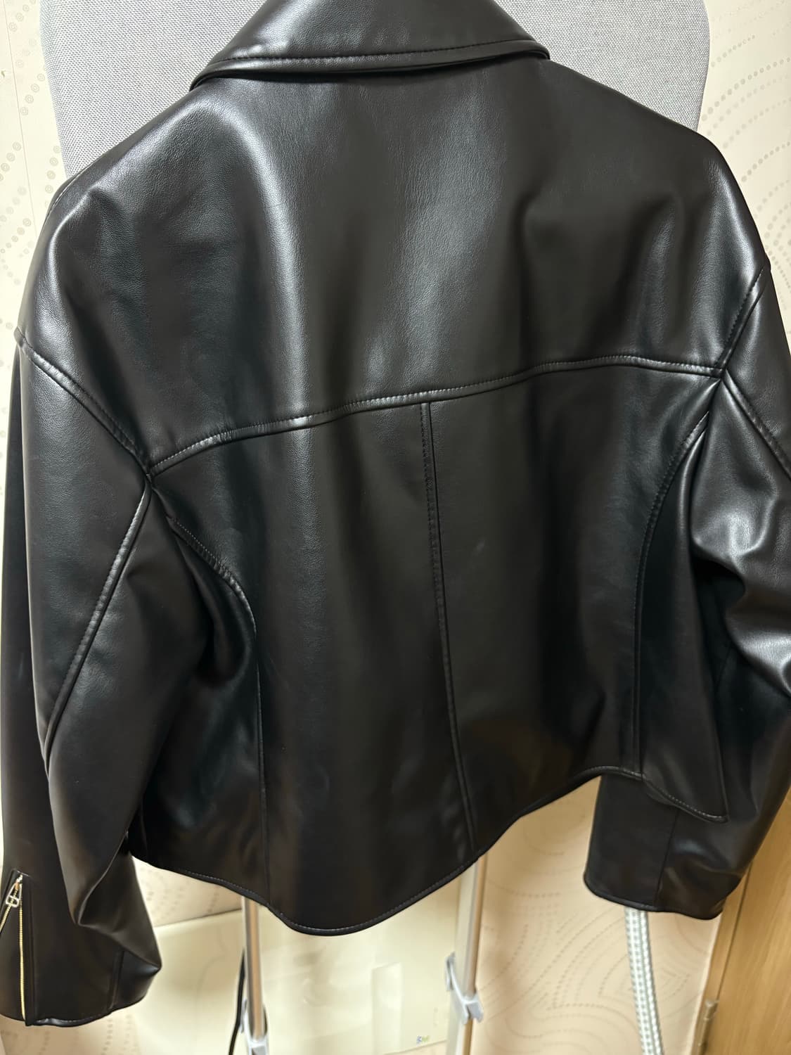 커렌트 싱글 레더 자켓 상품이미지4