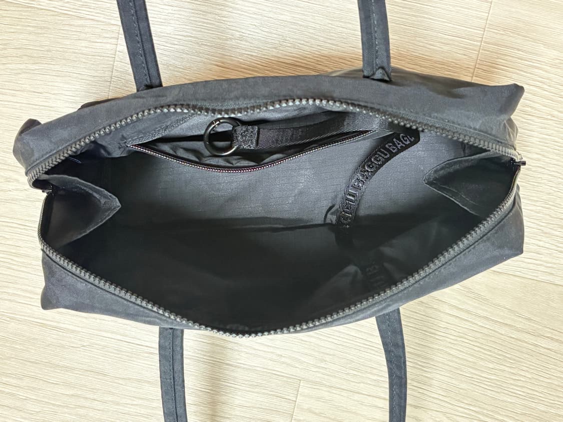 BAGGU 바쿠 나일론 보울러백 블랙 상품이미지5