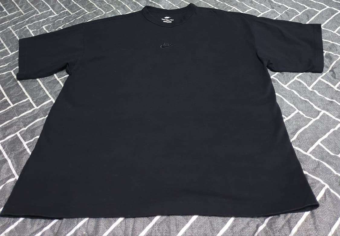 나이키 NSW 오버사이즈 프리미엄 반팔티 블랙 (L) 상품이미지1