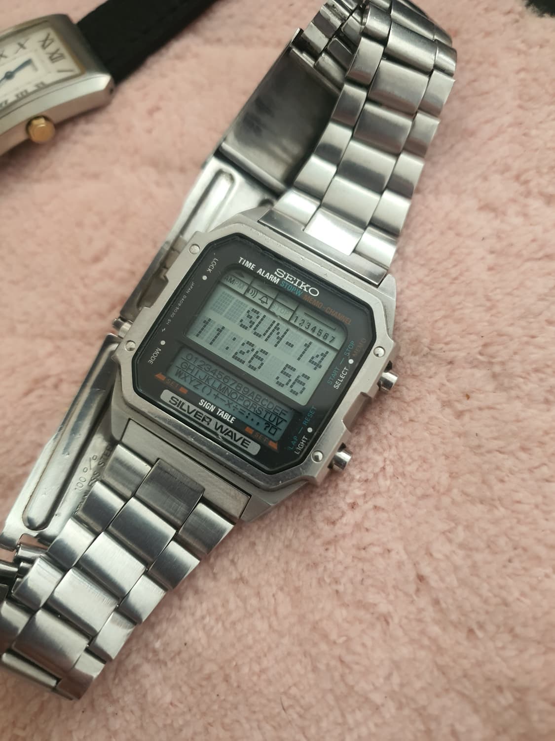 세이코 빈티지 레트로 디지털시계 상품이미지5
